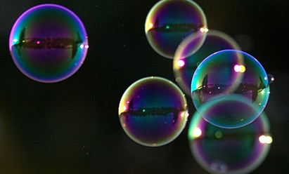 Pour machine à bulles
