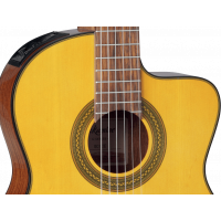 Takamine GC1CE-NAT Classique, cutaway électro-acoustique, Natural - Vue 3