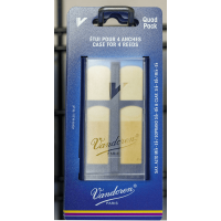 Vandoren Quad Pack 4 anches clar Mib/Sib, saxo alto/sop - Vue 2