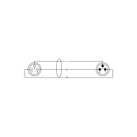 Cordial Câble micro XLR 3 m - Vue 2
