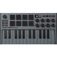 Akai Professional MPK Mini MkIII Grey - Vue 2