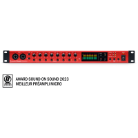 Focusrite Clarlett+ Octopre - Vue 2